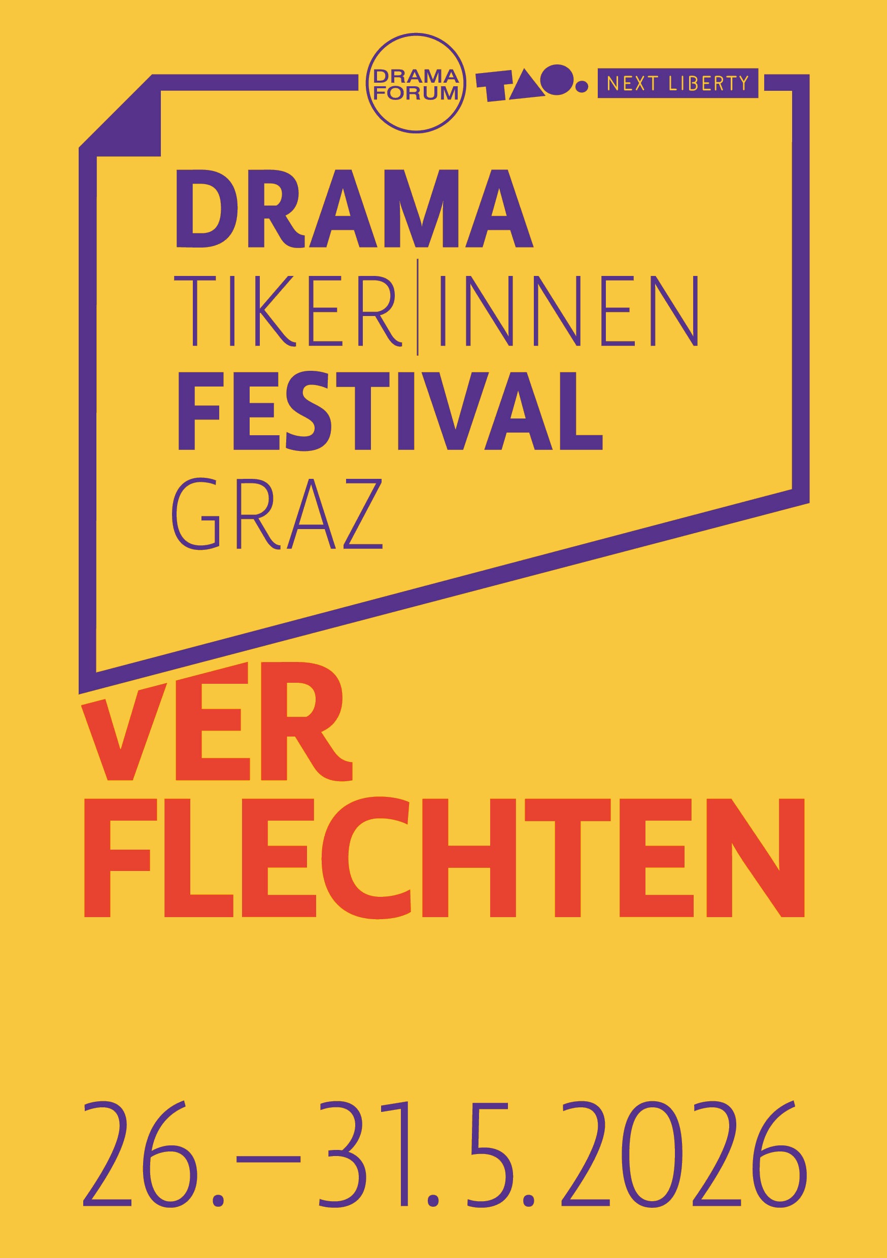 Logo Dramatikerinnenfestival 2026